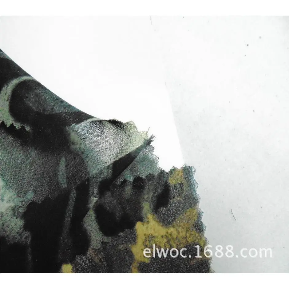 雪纺印花布 豹纹夏季服饰布料 涤纶透气柔软花豹 围巾丝巾布2540,淘宝优惠券,粉丝福利购,淘宝优惠卷