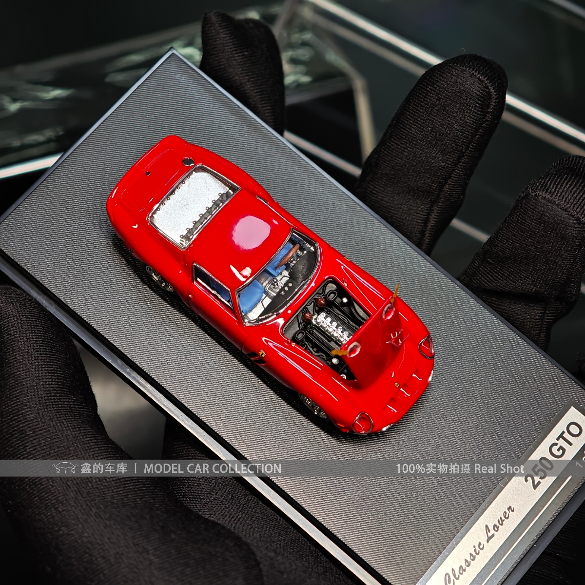 ClassicLover CL 1:64 法拉力 250GTO 合金仿真汽车模型收藏摆件 - 图0