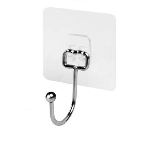 无痕挂钩强力粘胶免打孔壁挂墙壁墙上承重吸盘架厨房钩子粘贴粘钩 - 图0