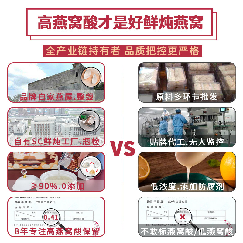 故宫宫苑燕趣小鲜炖正品孕妇期燕窝 燕趣即食燕窝