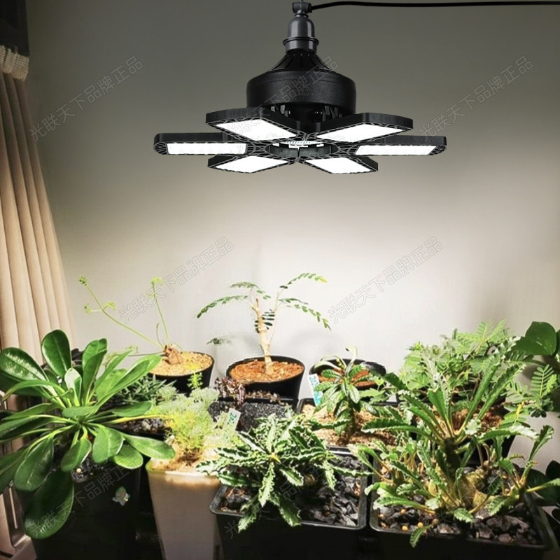 光联天下折叠款植物生长灯全光谱自然白光仿太阳光绿植热植补光灯,淘宝优惠券,粉丝福利购,淘宝优惠卷