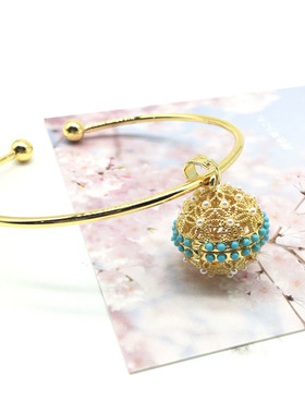 汉服随身镂空珍珠开口可放香丸