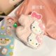 Cute Kitty Side Clip Cartoon Versatile Pink