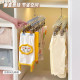 Multi-clip clothes drying rack