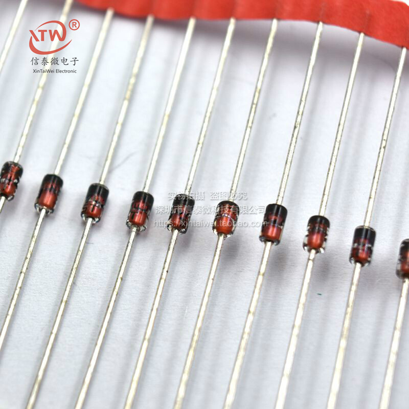 1N4742A IN4742A 1W稳压管 12V DO-41玻璃管（20只1.5元）-图1