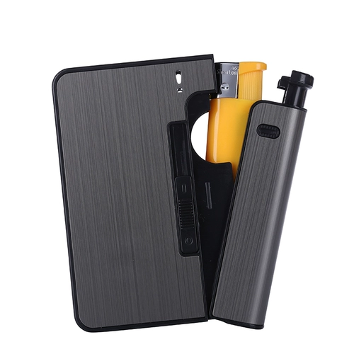 Креативный портсигар, портативная переносная зажигалка