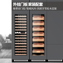 Invisible Fame Ultra Slim Full Flush Constant Temperature Constant Wet Cigar Cabinet Moisturizer Cigar Moisturizing Cabinet Thermostatic Cigar Cabinet