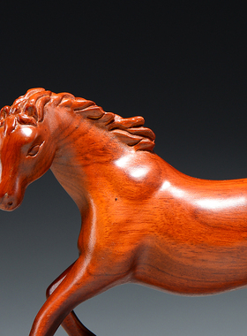 摆件十二生肖木质雕刻送礼工艺品