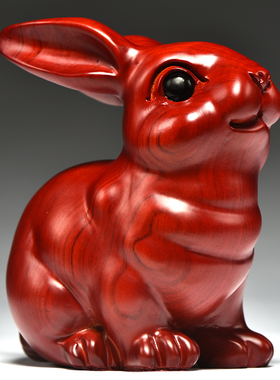 客厅摆件实木祝福新古典