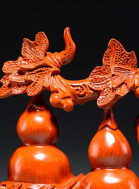 吉祥雕刻葫芦生日送礼家居装饰