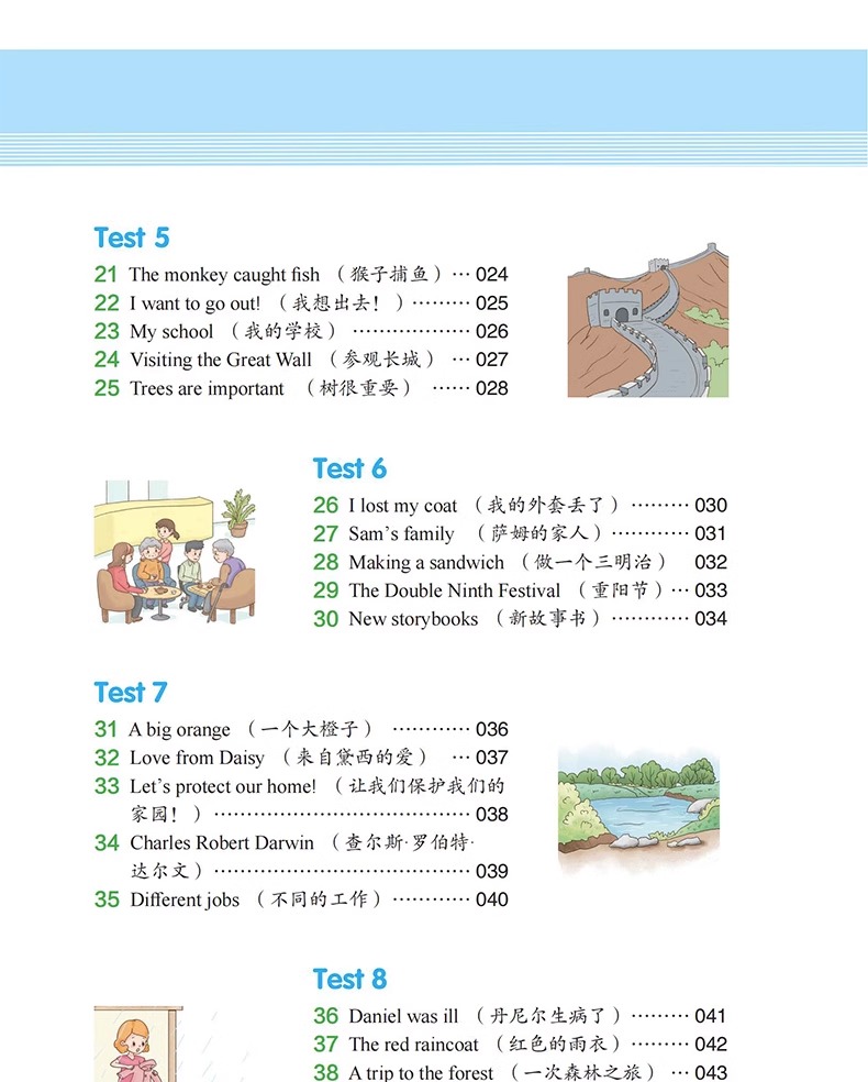 2024版一本阅读题 小学英语阅读训练100篇 六6年级上下册英语阅读理解训练题人教版 同步阅读专项练习 小学英语课外阅读训练一百篇 - 图1