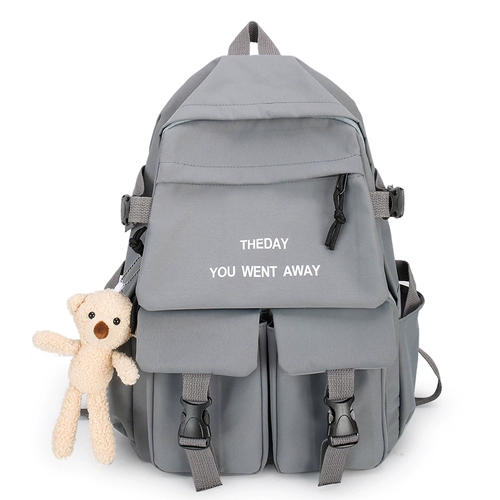 Вместительный и большой школьный рюкзак, сумка через плечо, 2020, в корейском стиле, для средней школы, подходит для студента