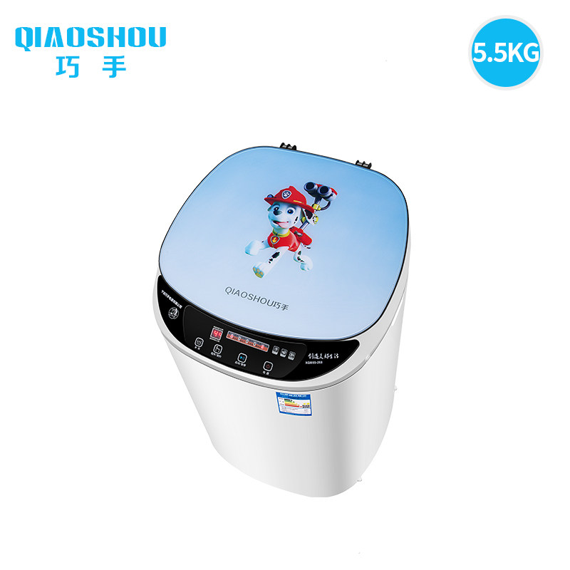 巧手迷你全自动小型家用宿舍洗衣机 巧手电器洗衣机