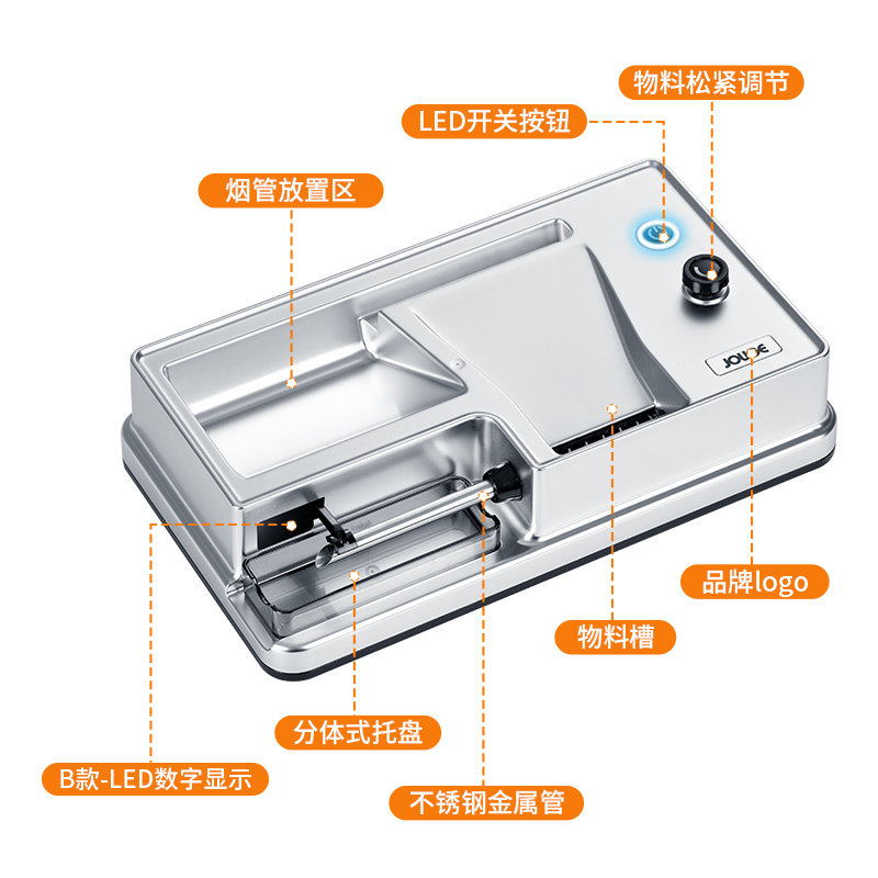 卷烟器全自动新款卷烟机正品手动家用制烟电动卷神器8mm6.5mm5mm-图3