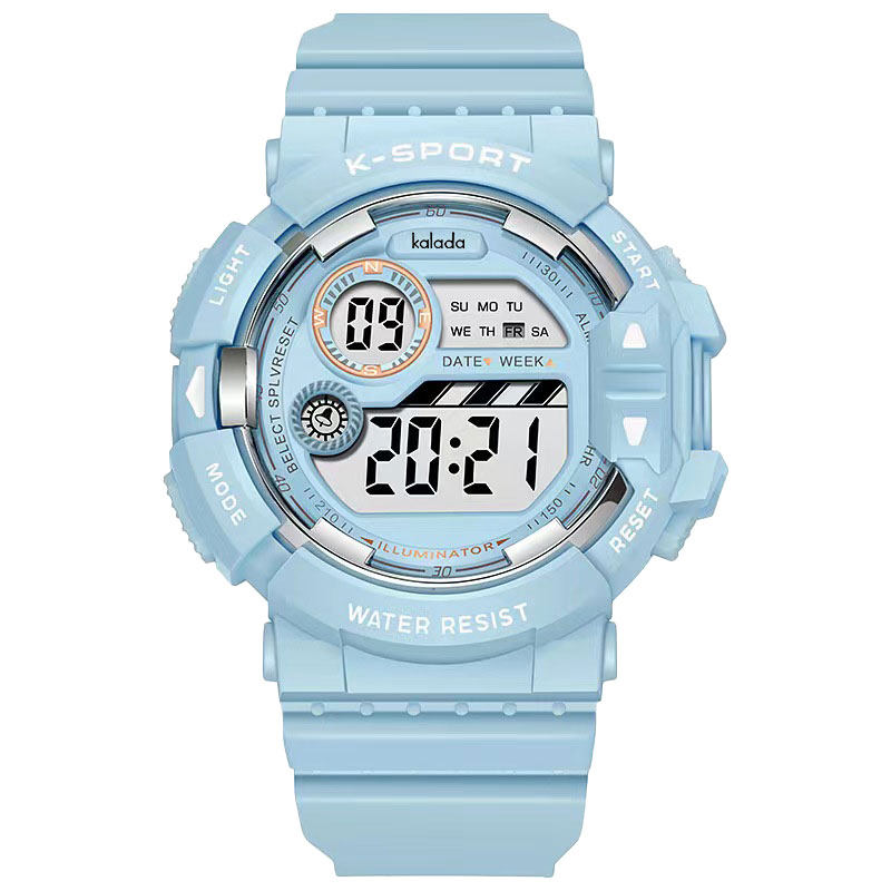 手表女款学生初高中运动女生闹钟小学生防水初中生儿童电子表女孩,淘宝优惠券,粉丝福利购,淘宝优惠卷