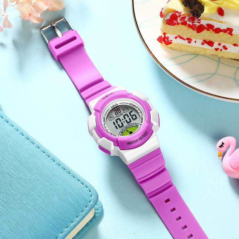 儿童手表女童小学生12岁10可爱女孩防水防摔初中男孩男童夜光电子,淘宝优惠券,粉丝福利购,淘宝优惠卷