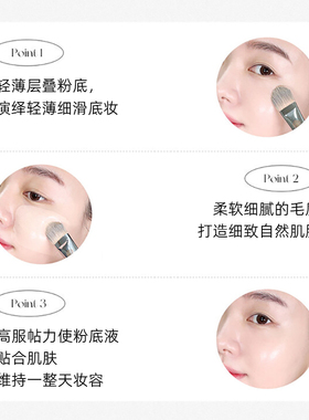 Piccasso韩国fb17人造毛化妆刷