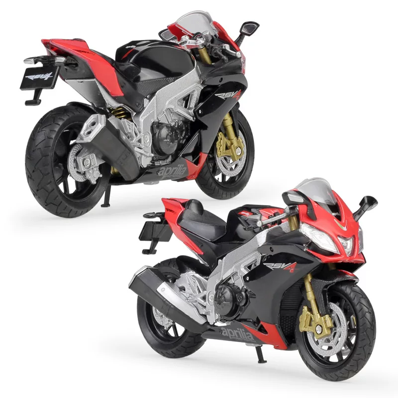 WELLY Вилли 1:18 апрельский RSV4 Factory моделирование алюминиевый мотоцикл