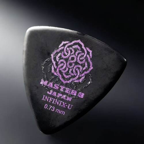 日产Master8拨片 防滑耐磨 IFUHPS速弹三角爵士标准电木吉他拨片 - 图1
