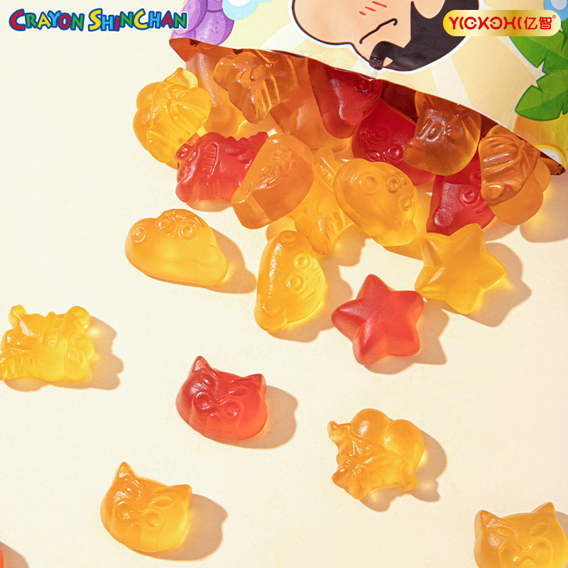 亿智蜡笔小新联名中国结年货礼盒儿童糖果软糖独立包装过年送礼,淘宝优惠券,粉丝福利购,淘宝优惠卷