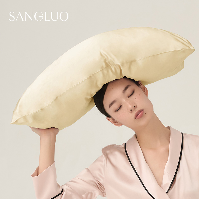 【博主力荐】SANGLUO桑罗蜂胶真丝枕套双面蚕丝送礼物美肤枕头套