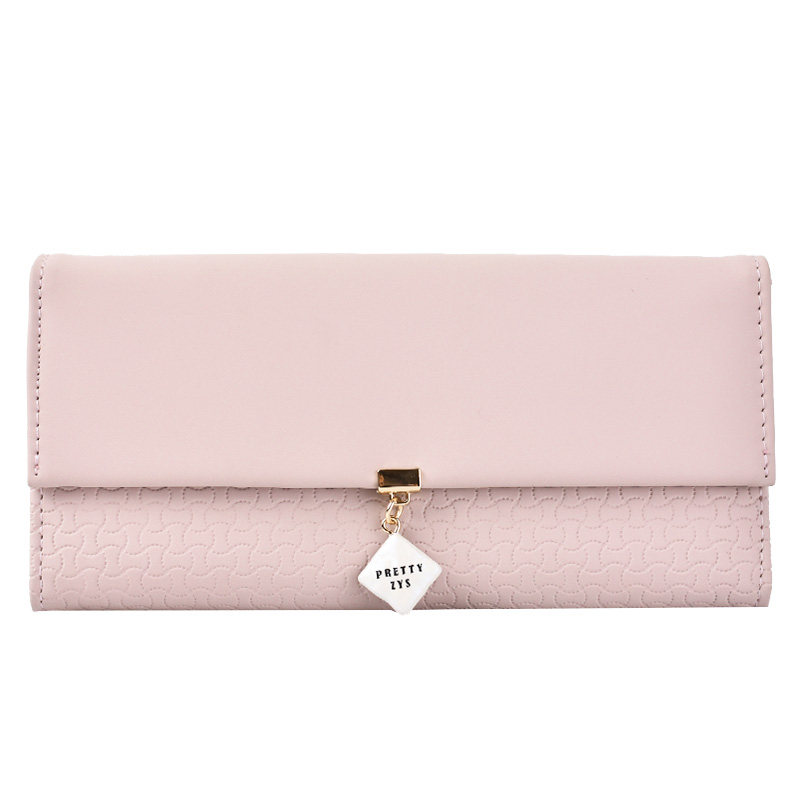 长款2020新款大容量多功能压花钱包 奔蕾钱包