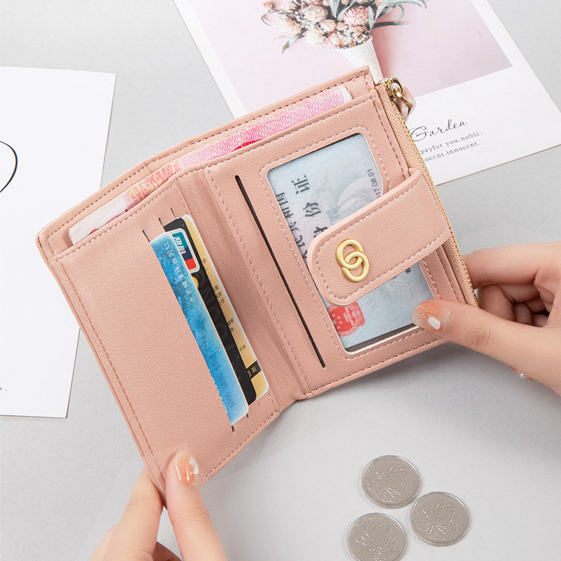 短款2022新款ins潮小众设计小钱包 奔蕾钱包