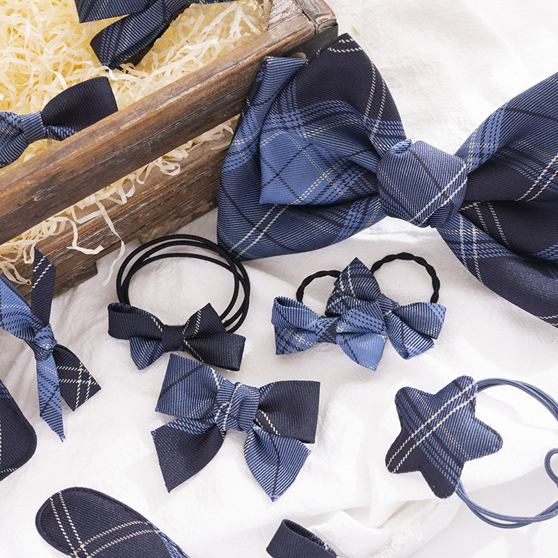 Doki Boom【冈梨田】小物JK制服同格发饰大肠发圈超大蝴蝶结发夹,淘宝优惠券,粉丝福利购,淘宝优惠卷