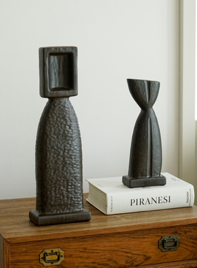 新中式窑变釉陶瓷玄关摆件