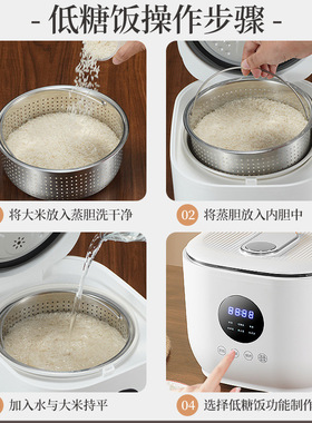 110V伏电饭煲小型美规家用电饭锅