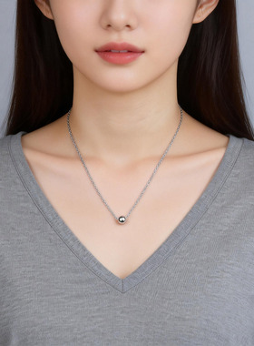 欧美项链吊坠男女项链钛钢