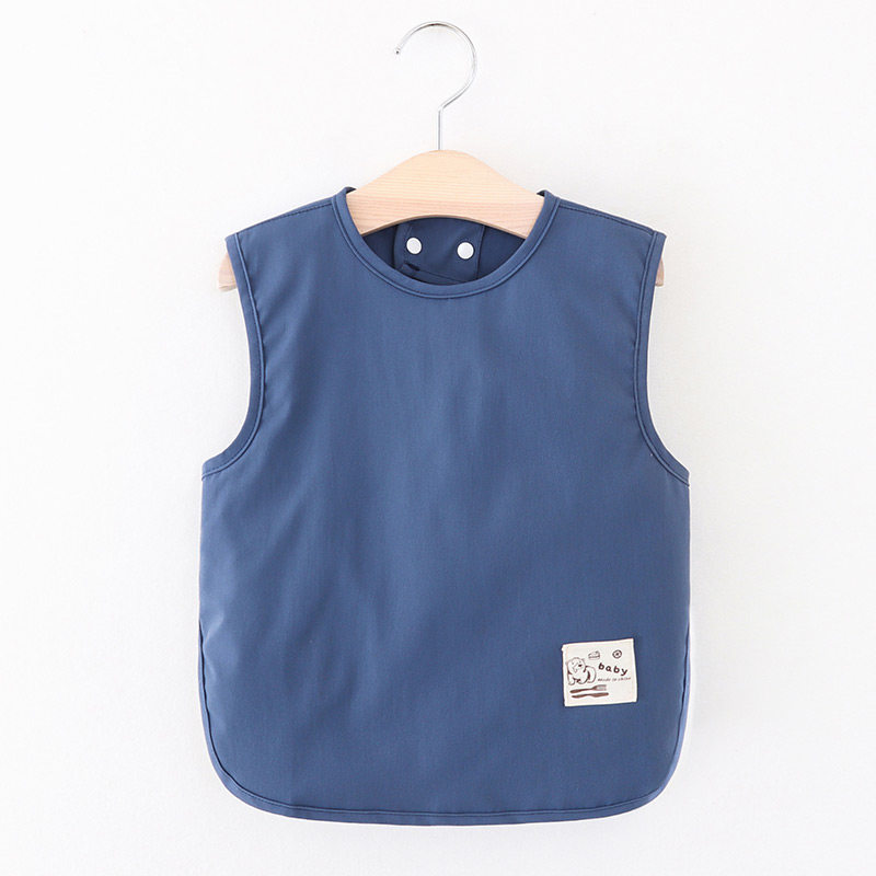 洋气外穿纯色罩衣定制logo防水防脏画画衣宝宝吃饭围兜婴儿围裙,淘宝优惠券,粉丝福利购,淘宝优惠卷