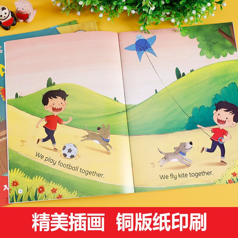 【视频教学】英语绘本三年级启蒙绘本儿童幼儿分级阅读四五六年级老师推荐纯正发音小学生一二年级英文课外阅读少儿故事书有声绘本
