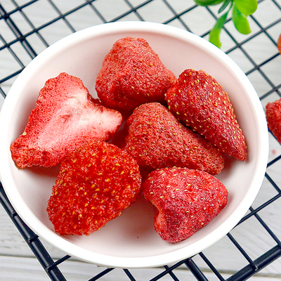 冻干草莓健康即食休闲零食水果干