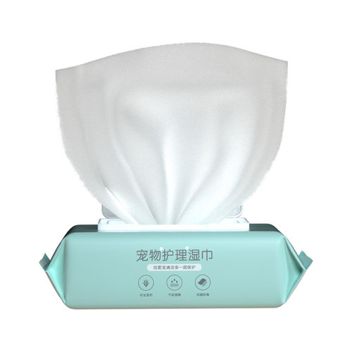 宠物湿巾猫咪狗狗专用去泪痕擦眼泪护理消毒除臭湿纸巾80抽 5包