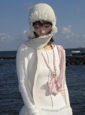 星星项链小包《Pleasure Island》金属logo星星毛衣链零钱包颈饰