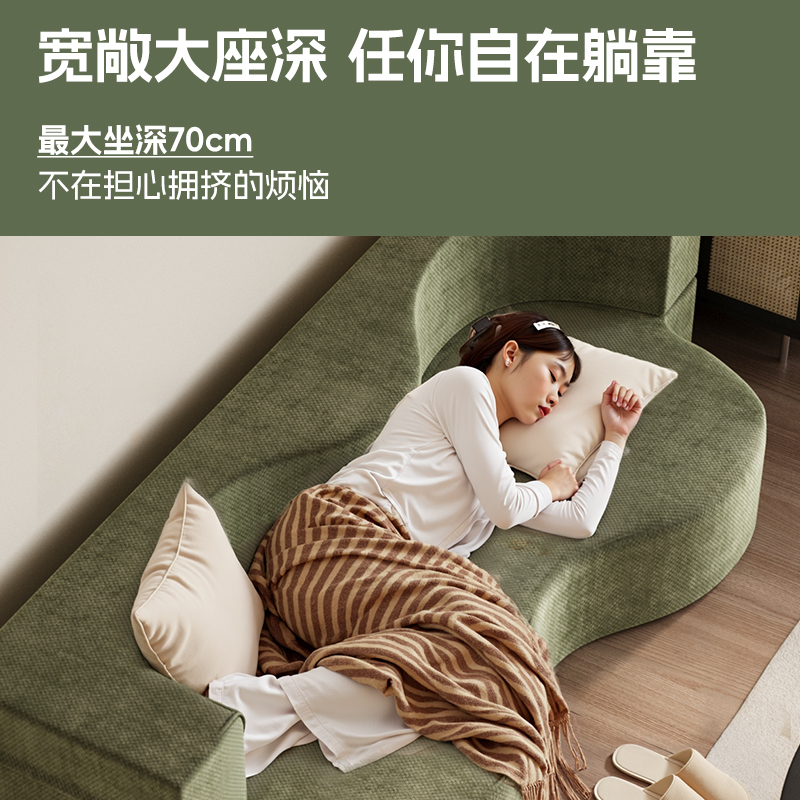 模块压缩折叠沙发床一体两用新款小户型卧室客厅单双人懒人榻榻米 - 图3