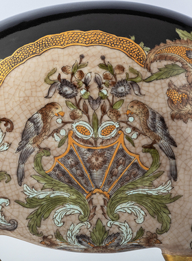 凤凰美居欧式彩绘复古怀旧风摆件