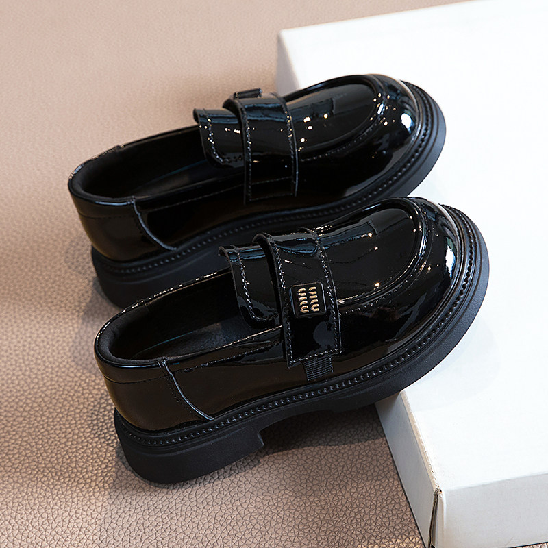 女童皮鞋黑色新款春秋单鞋英伦真皮软底乐福鞋学生演出儿童公主鞋,淘宝优惠券,粉丝福利购,淘宝优惠卷