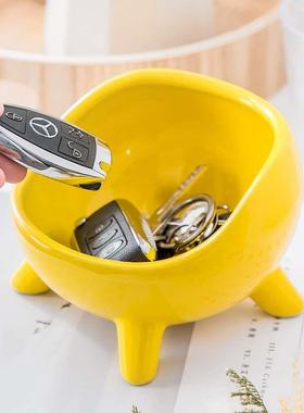 桌上果皮盒桌面收纳桶小网红迷你垃圾桶新款无盖卫生间小纸篓