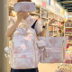 High-looking and fresh three-piece backpack