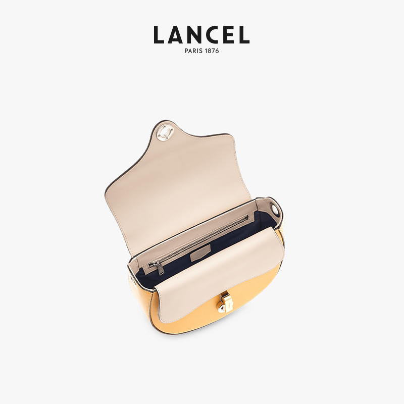 LANCEL/兰姿 Gaby系列马鞍包中号单肩斜挎包 女包 - 图1