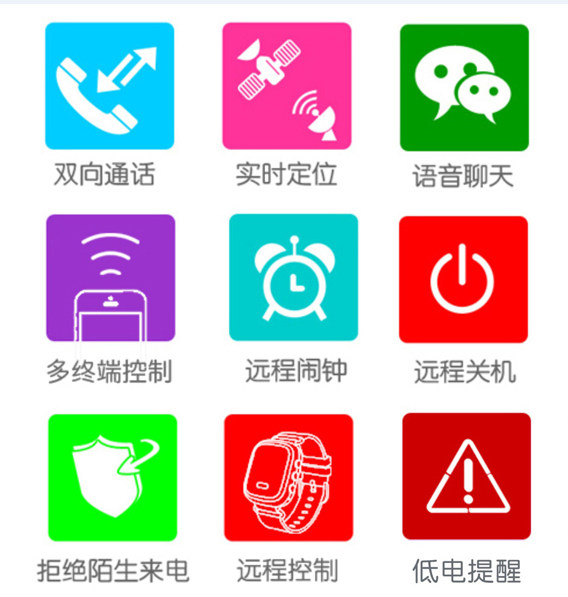 yeafey儿童防水电话手表智能2g手环 yeafey智能儿童手表