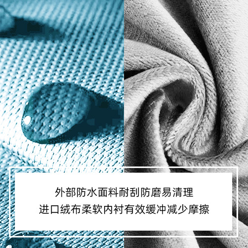 IPANDASO天蓝电吉他包加厚防水防震轻量化电吉他专用袋电吉他琴包 - 图3