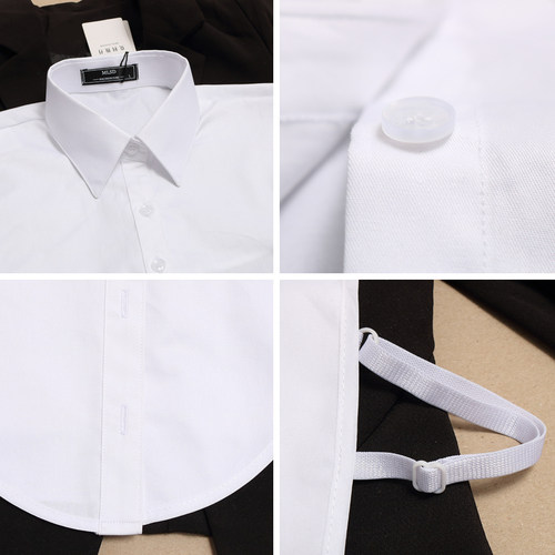 挺括有型职业纯棉假领子女士衬衫百搭假领毛衣假衣领商务节约领 - 图3