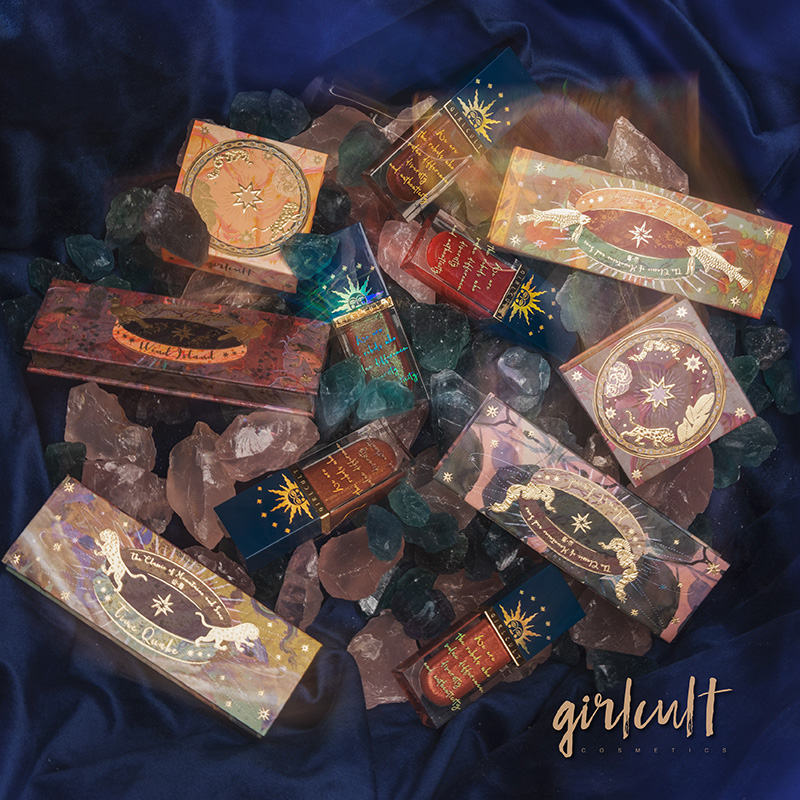 girlcult旗舰店Girlcult山海系列消夏惊怪套装山海All In套装彩妆盘唇蜜眼影高光1