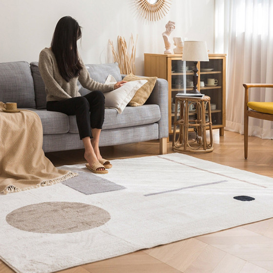 Home coffee table carpet modern simple style home