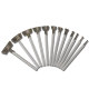 Baiqi e-needle carbam grinding head amber beewax