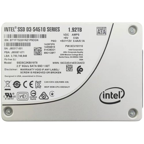 Intel/英特尔 S4510 3.84T SATA数据中心企业级SSD固态硬盘 - 图3