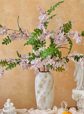 槐蕊真花假高级感逼摆设轻